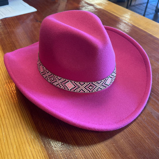 Las Cruces Vegan Fabric Cowboy Hat