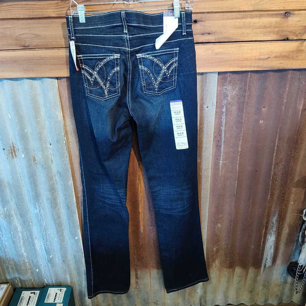 ladies boot cut jeans Q baby