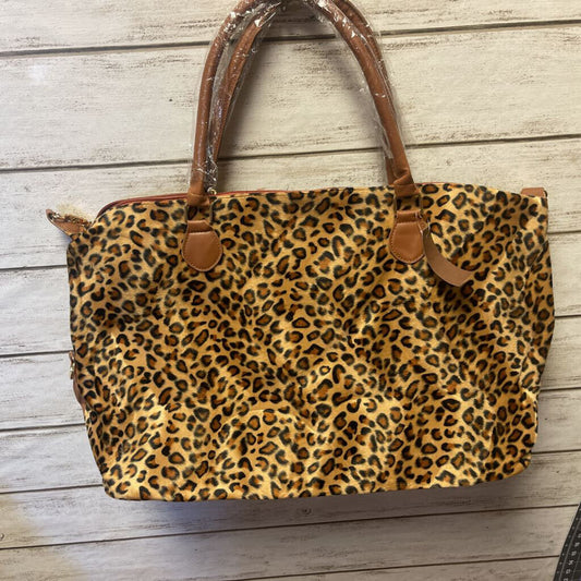 Leopard Print Weekender bag