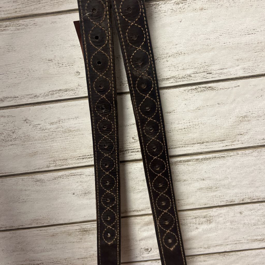 Leather Back cinch billet Set