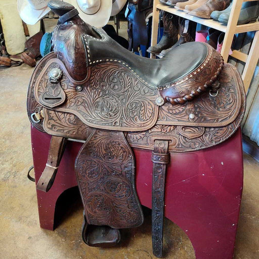 Equitation western saddle