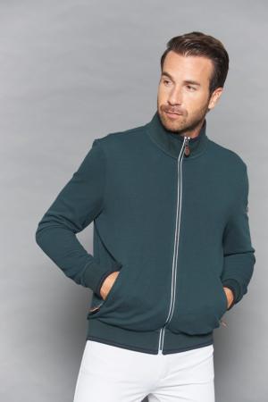 Visiteurs Mens Zip-up Sweater