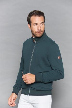 Visiteurs Mens Zip-up Sweater