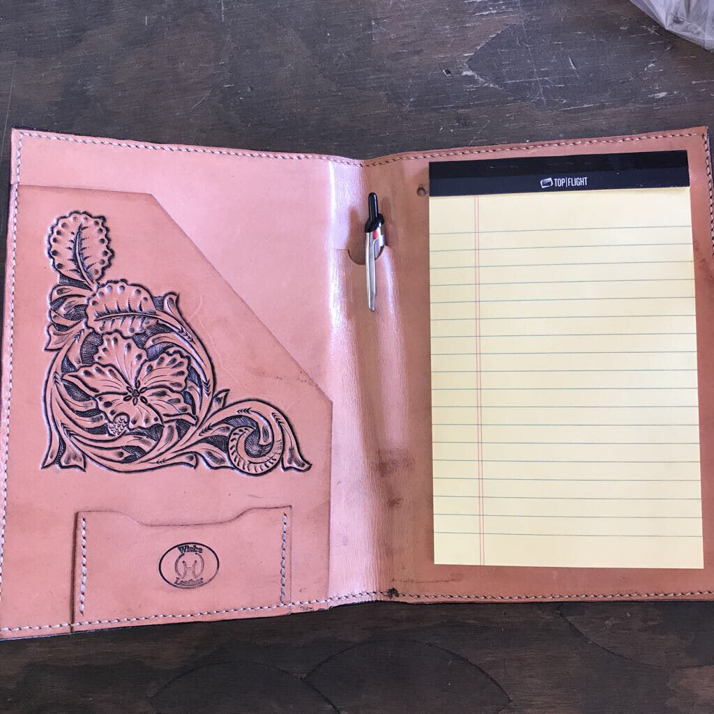 Notebook Hand Made! -Wiebe Leather