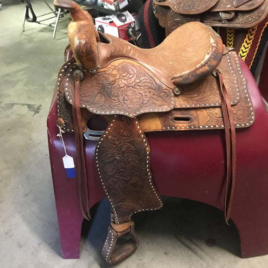 B-G Saddlery Modesto western saddle