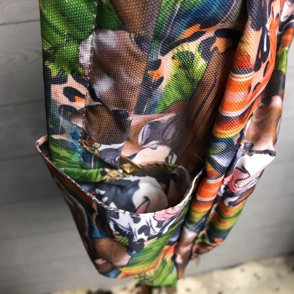 Backpack Cow On Leopard