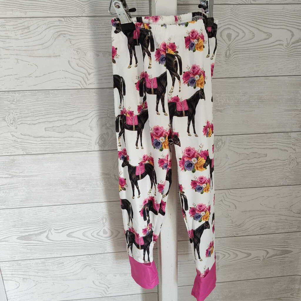 Floral Horse Print