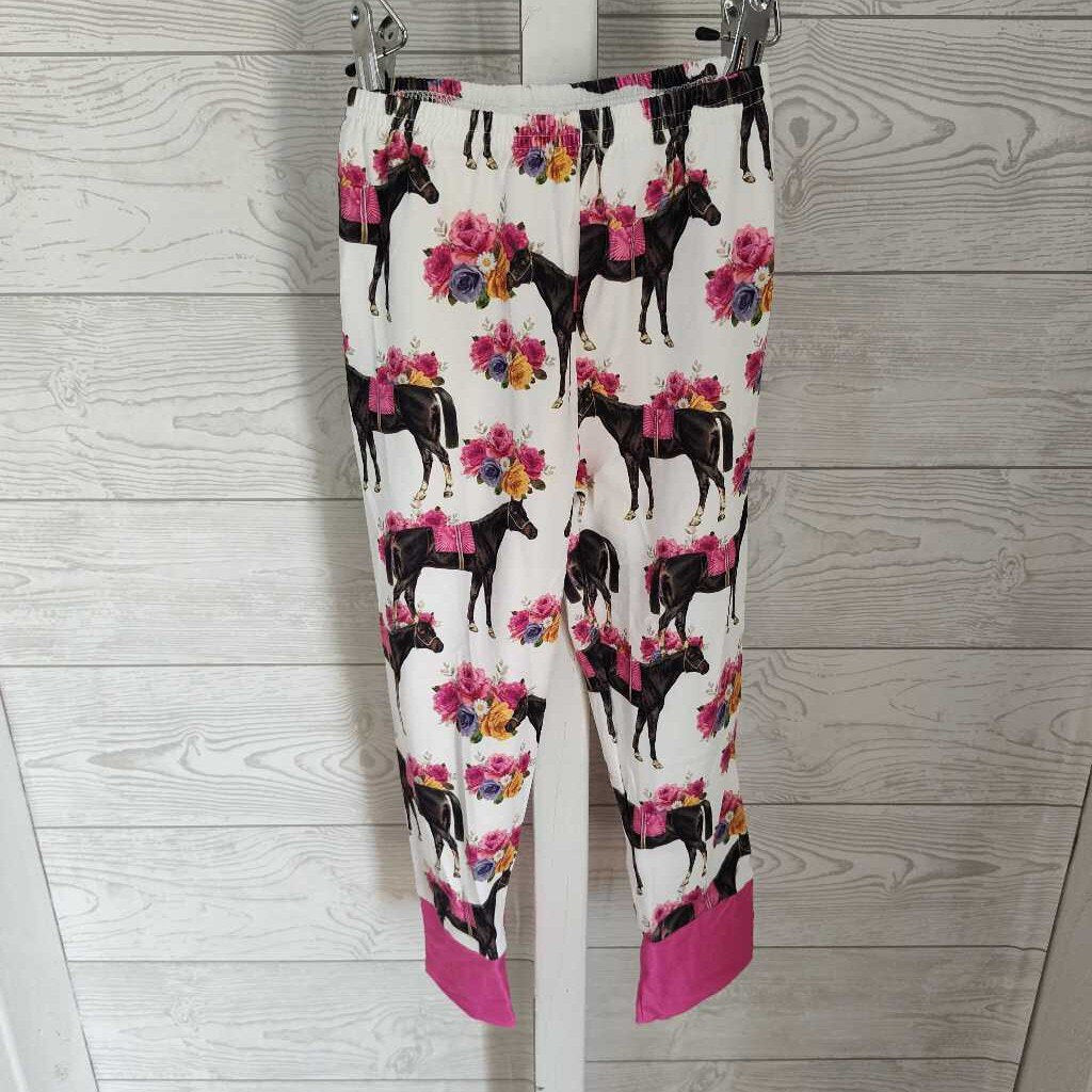 Floral Horse Print