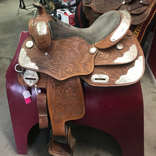 Western saddle Double T