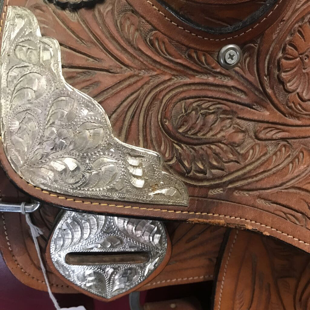 Western saddle Double T