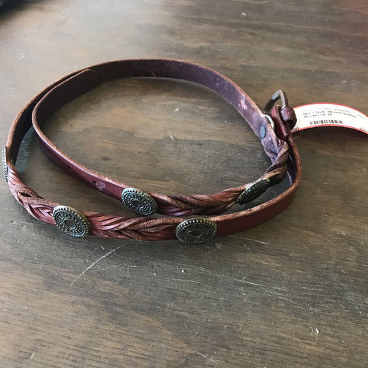 Belt- Woven leather