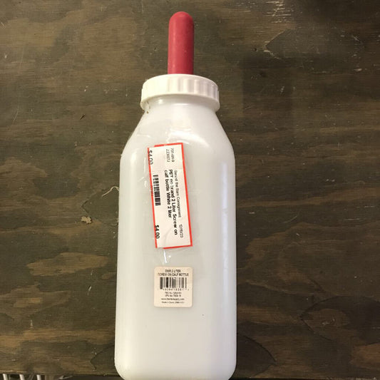 2 Liter Screw on calf bottle