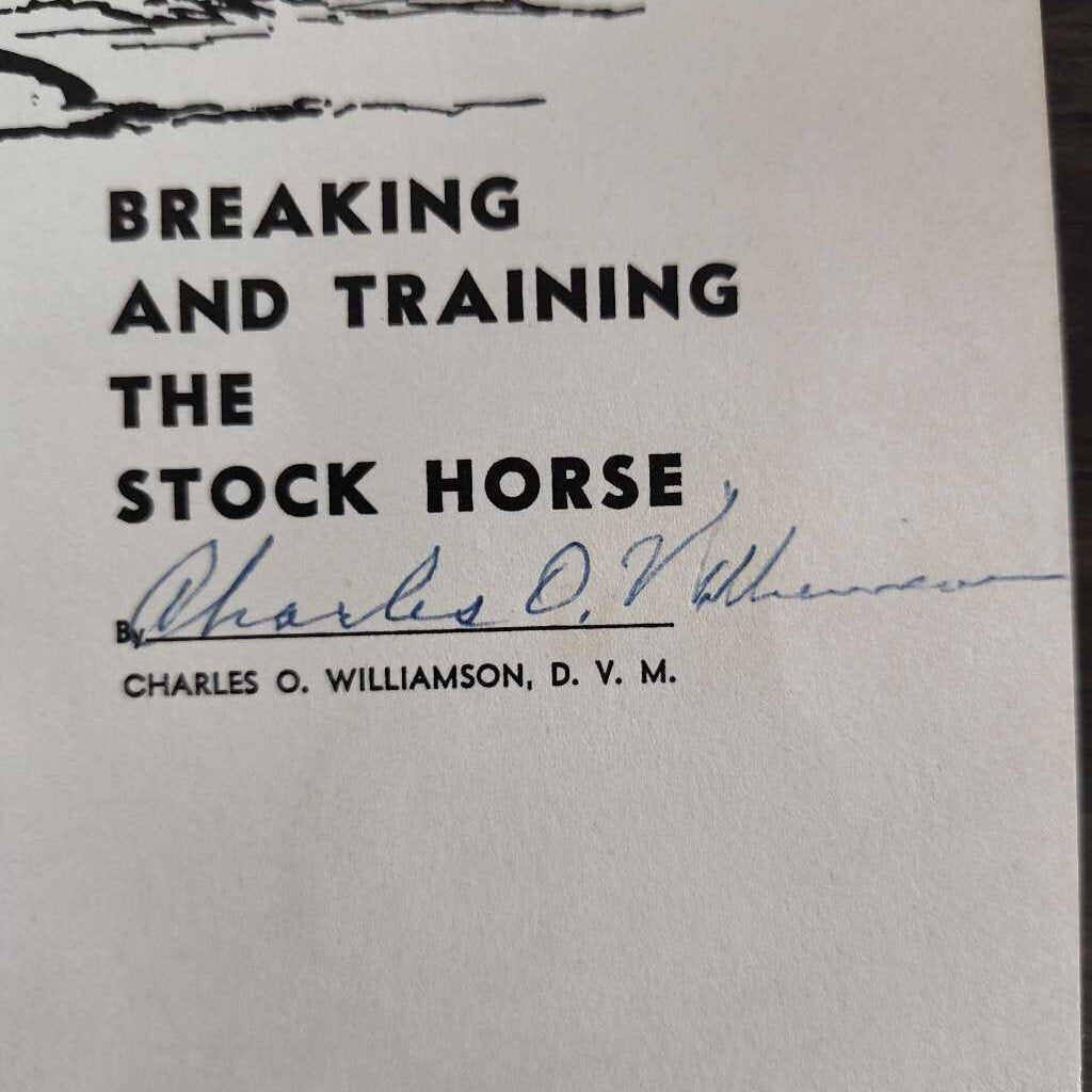 Breaking and training the Stock horses