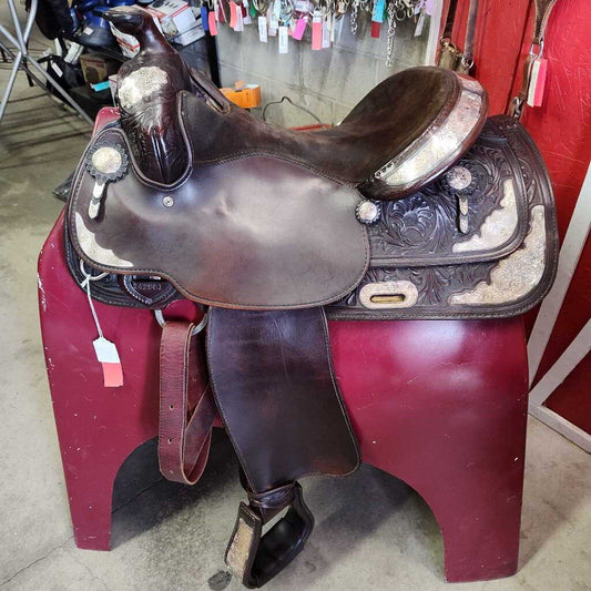 Western saddle- show