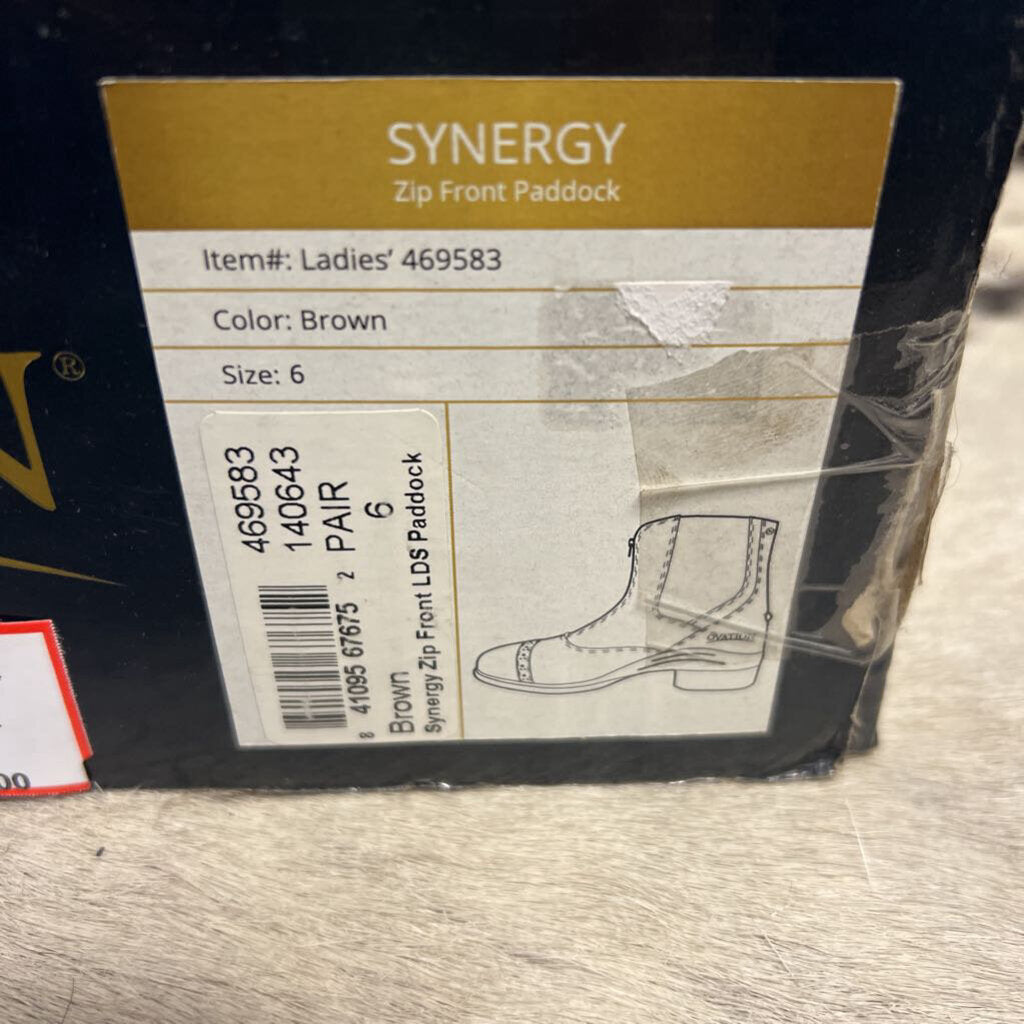 Synergy- paddock boots- Adult