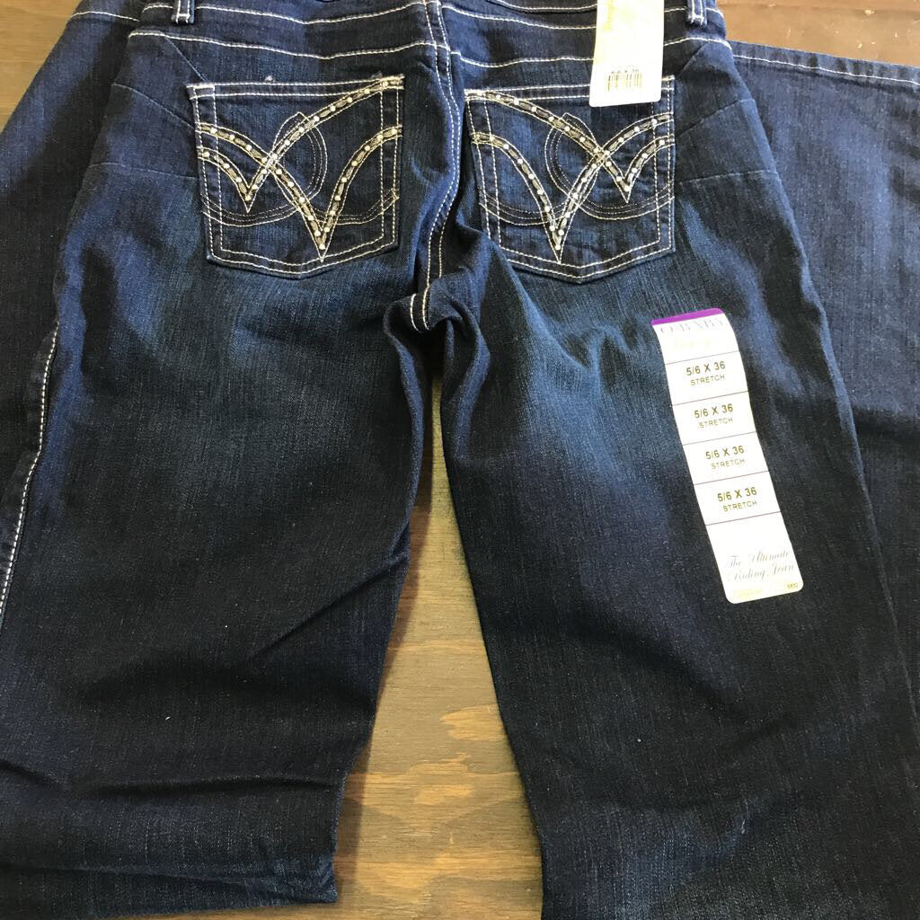 ladies boot cut jeans Q baby