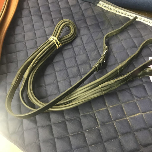 Rubber English reins