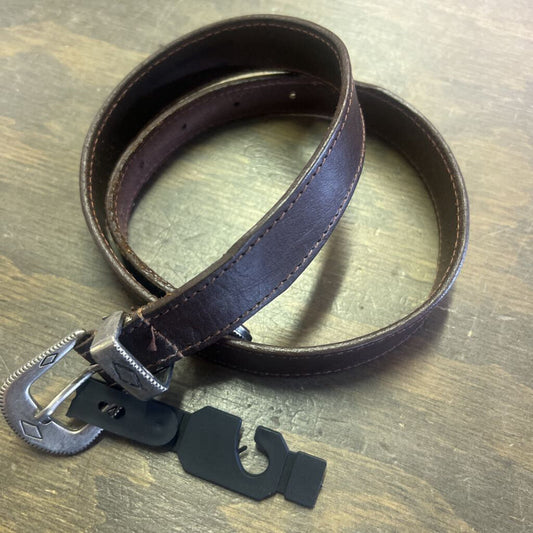 Leather belt- smooth