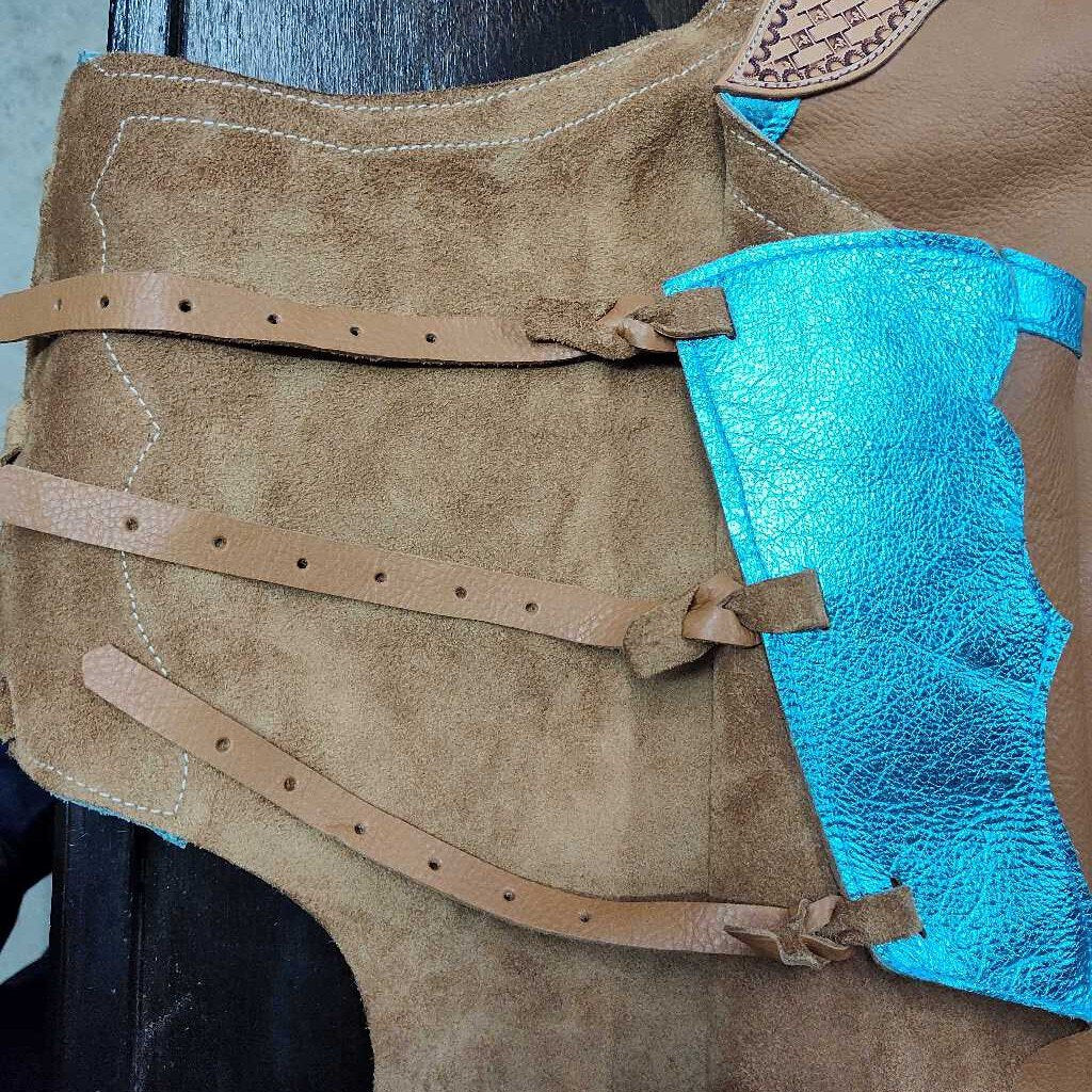 Bull Riding Chaps- local made